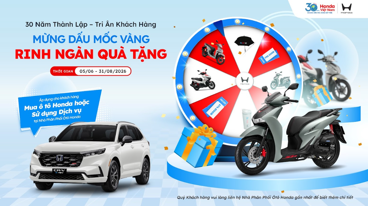 MỪNG DẤU MỐC VÀNG – RINH NGÀN QUÀ TẶNG